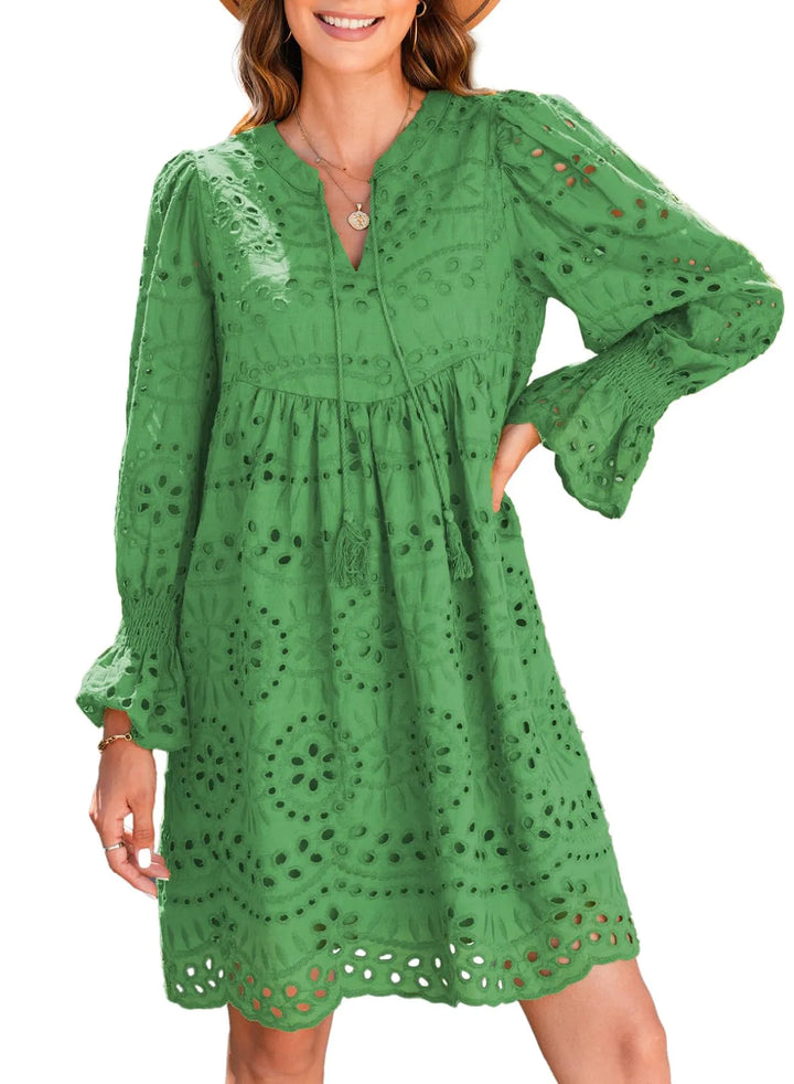 Carrie™ | Breathable V-Neck Skirt Dress