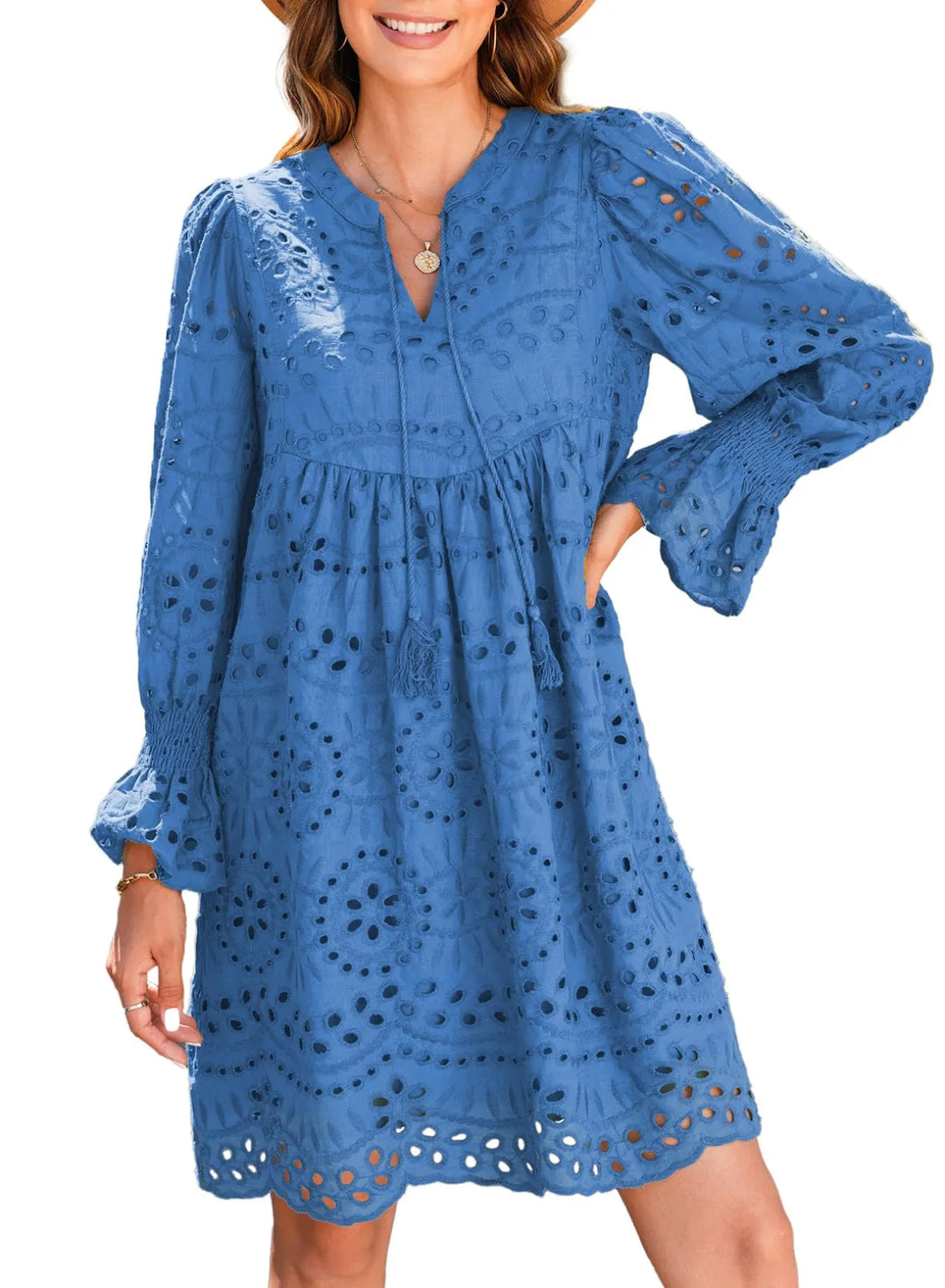 Carrie™ | Breathable V-Neck Skirt Dress