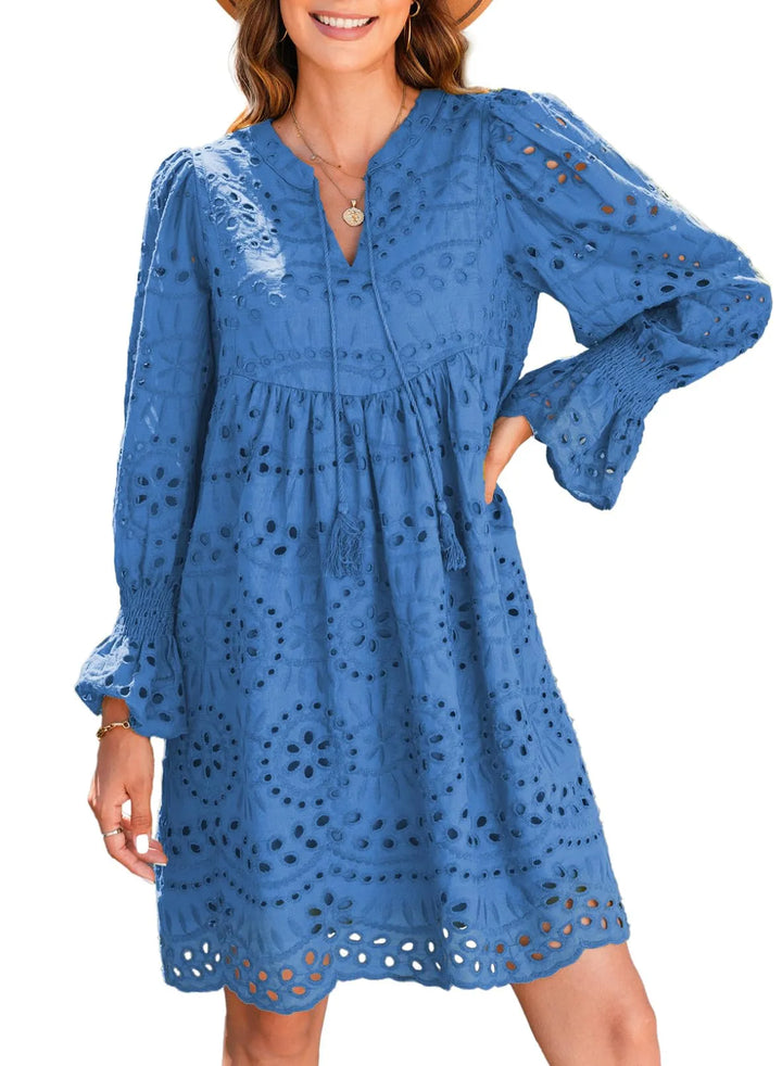 Carrie™ | Breathable V-Neck Skirt Dress