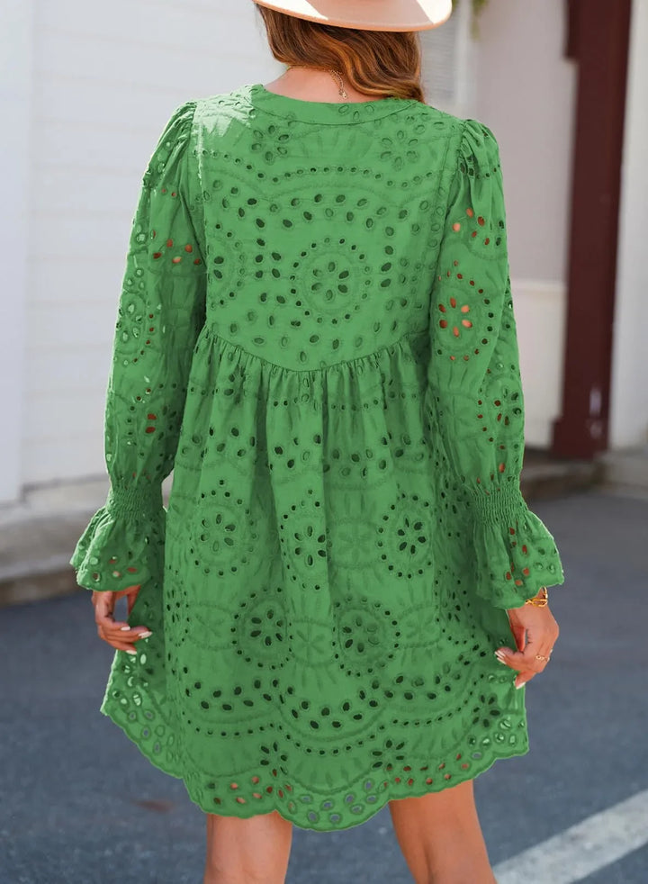 Carrie™ | Breathable V-Neck Skirt Dress