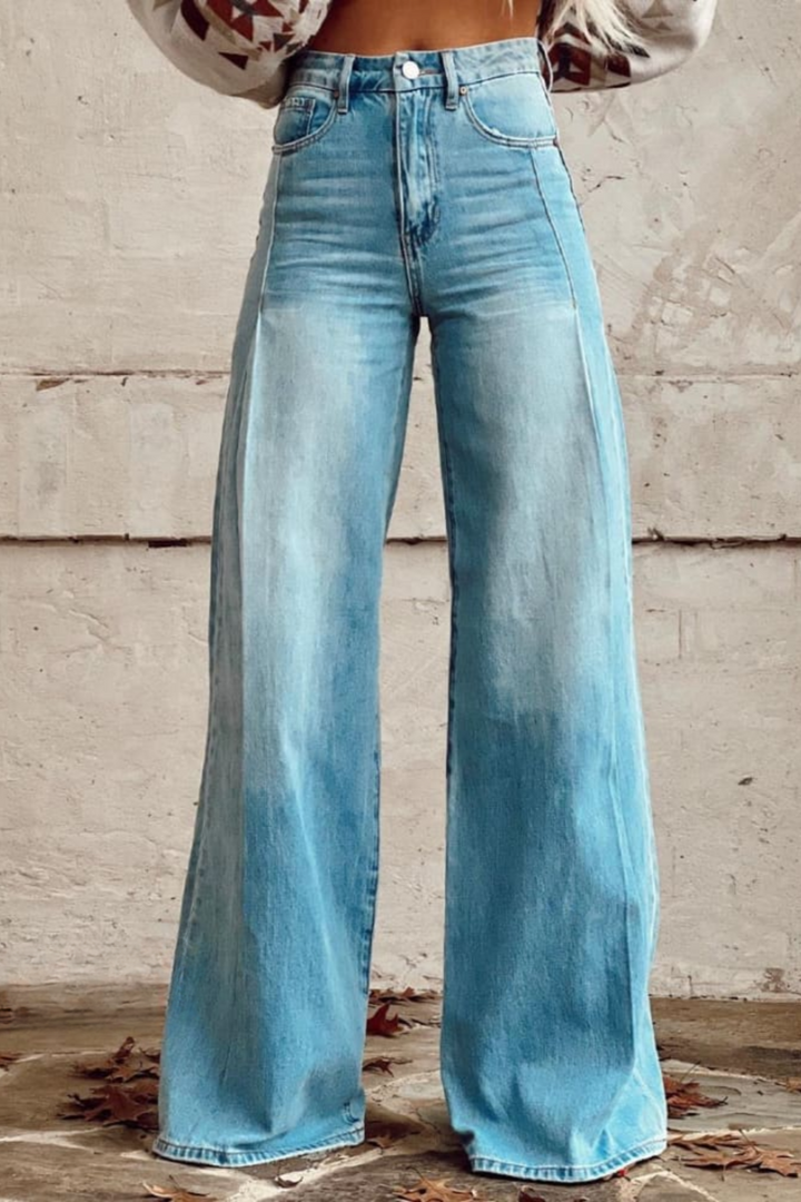 Susan™ | Stylish Wide-Leg Denim Pants