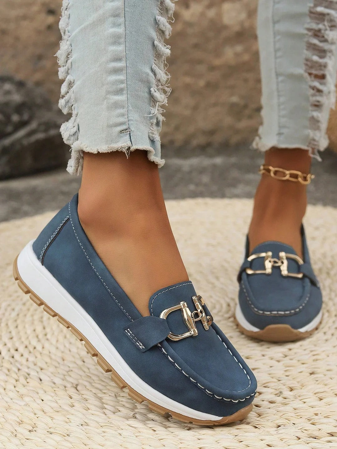 Rory™ | Flat Buckle Loafers