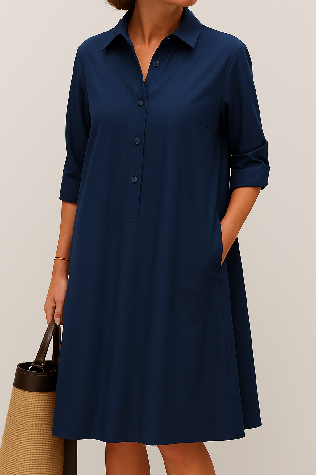 Nelly™ | Button Down Shirt Dress
