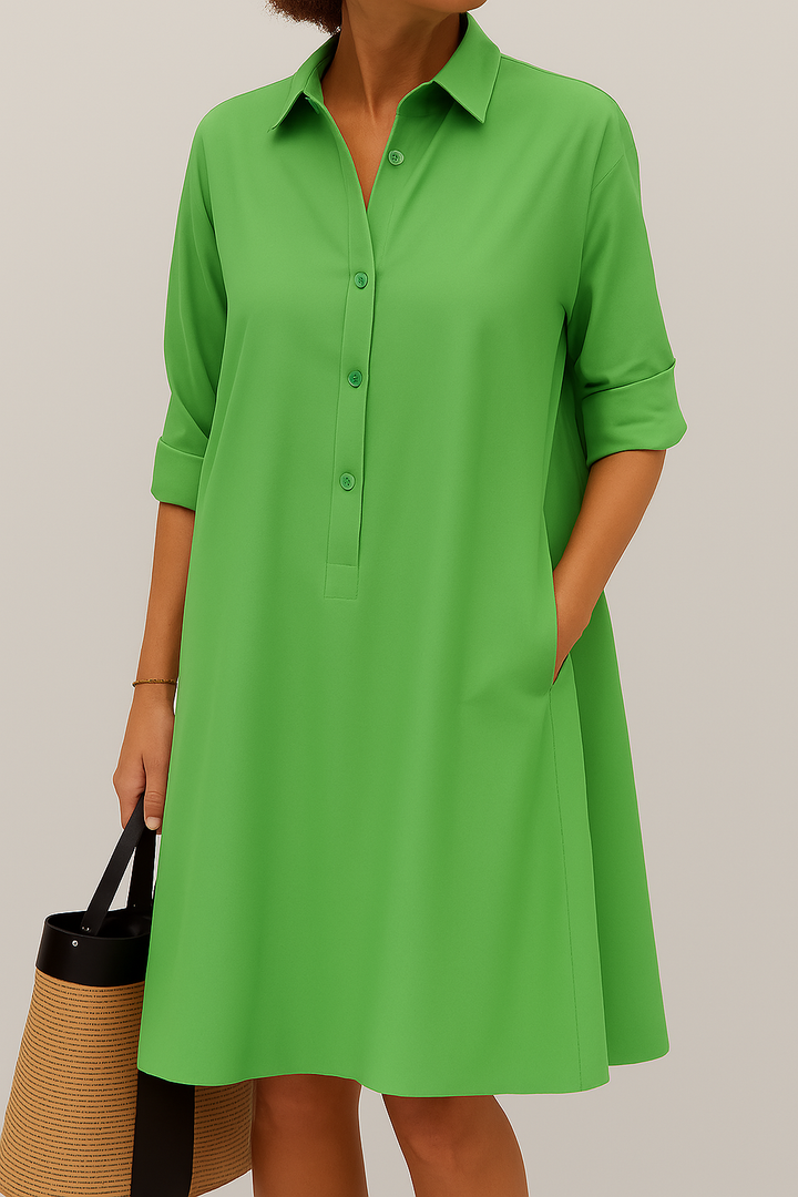 Nelly™ | Button Down Shirt Dress