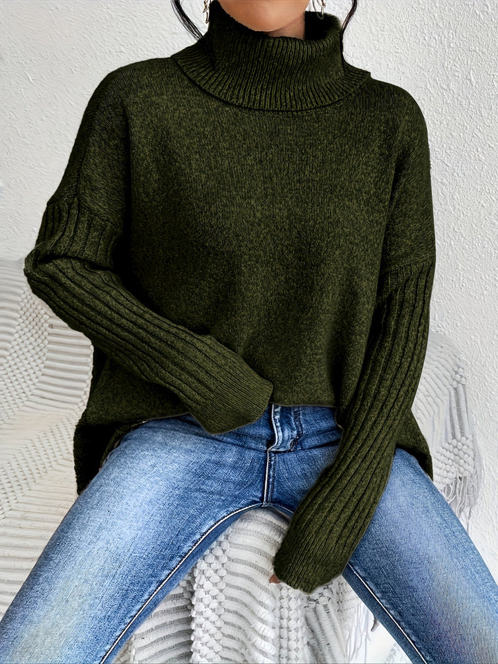 Carmina™ | Oversized Turtleneck Sweater
