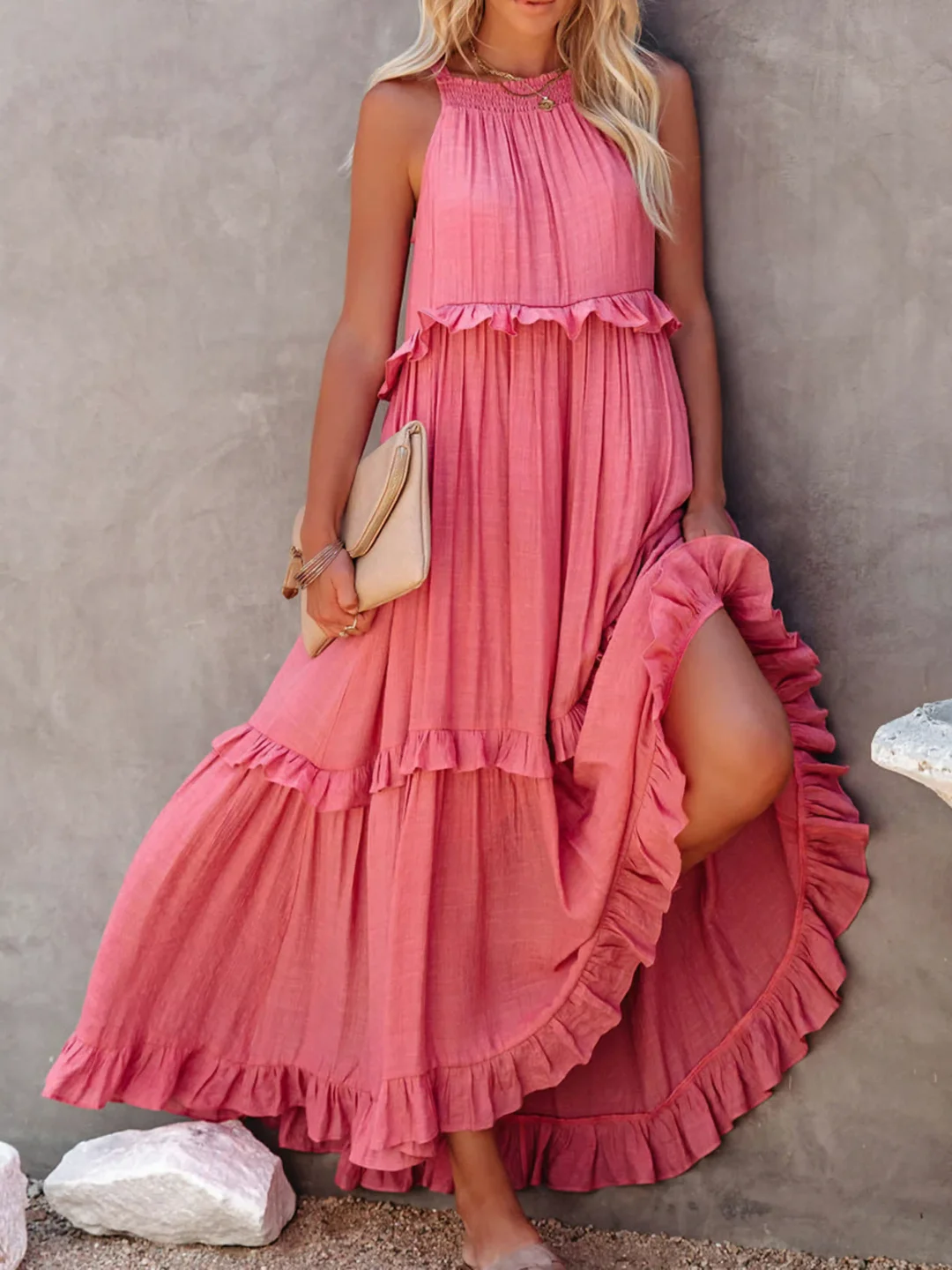 Emma™ | Ruffle Maxi Dress
