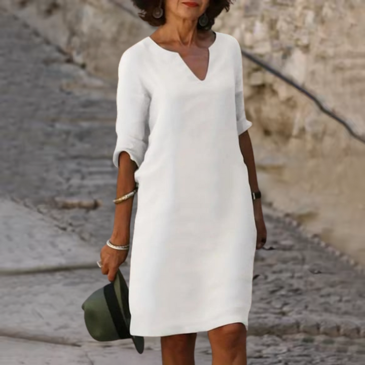 Cora™ | Casual Vintage-Inspired Mini Dress