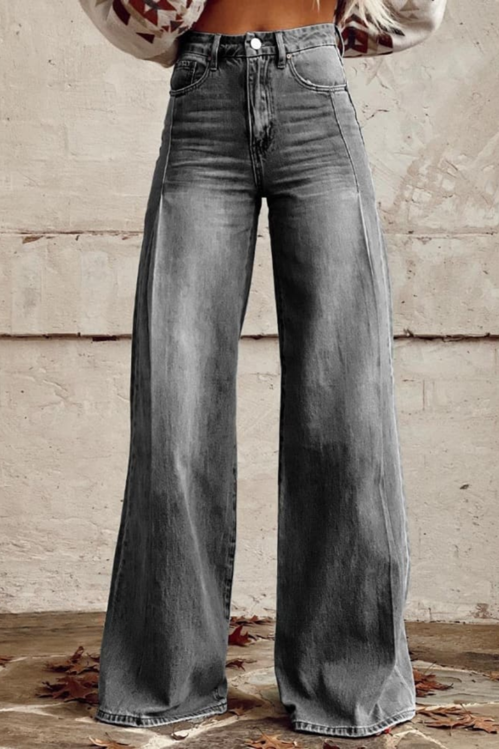 Susan™ | Stylish Wide-Leg Denim Pants
