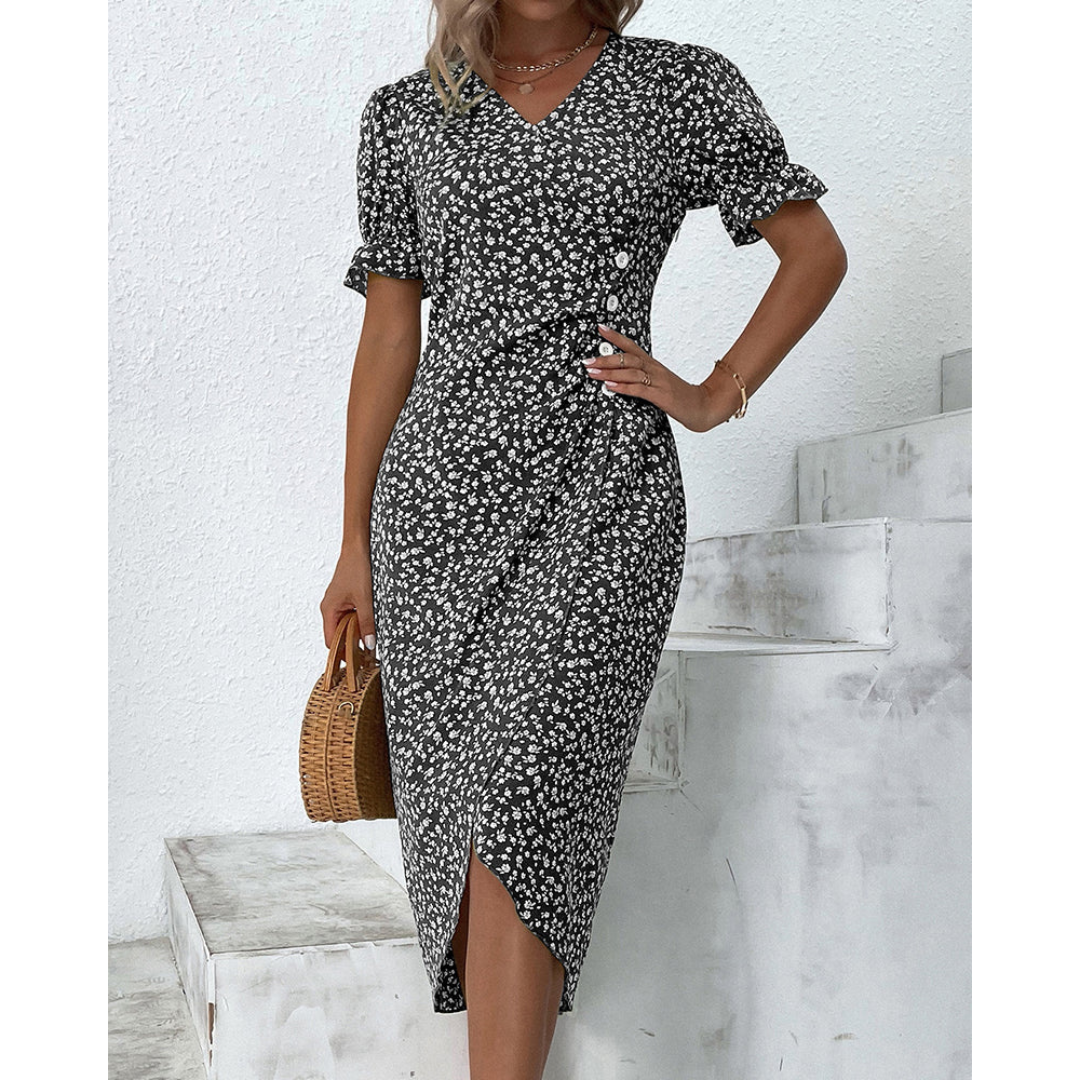 Kylie™ | Elegant Wrap Dress