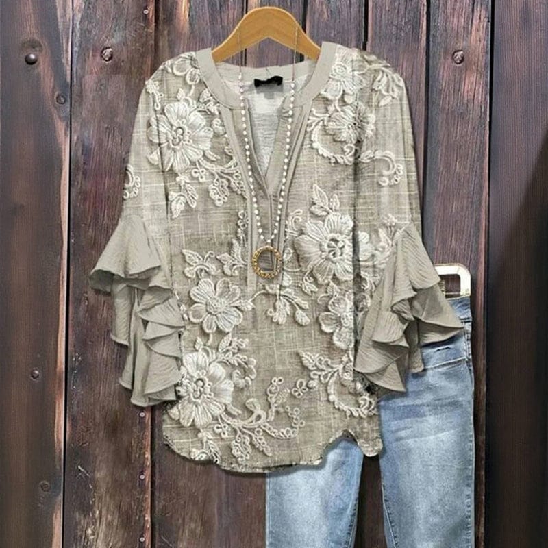 Priscilla™ | Ruffle Blouse