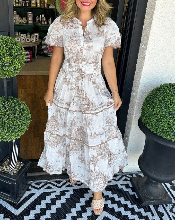 Ysabel™ | Classic Toile Maxi