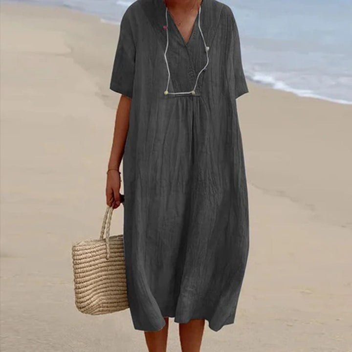 Sylvia™ | Relaxed Fit Midi Dress