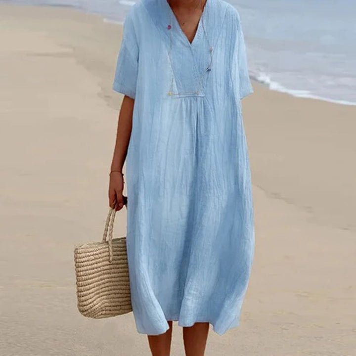 Sylvia™ | Relaxed Fit Midi Dress