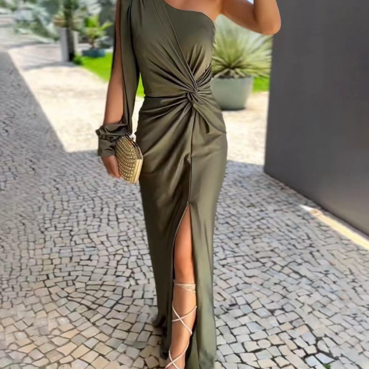 Amabel - Luxury One Shoulder Long Dress