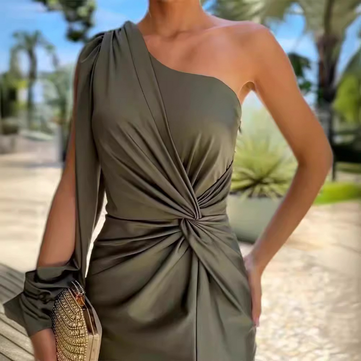 Amabel - Luxury One Shoulder Long Dress