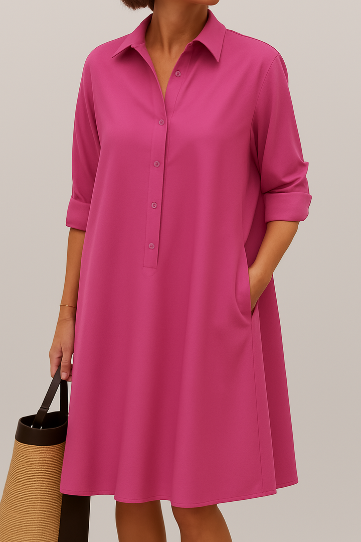 Nelly™ | Button Down Shirt Dress