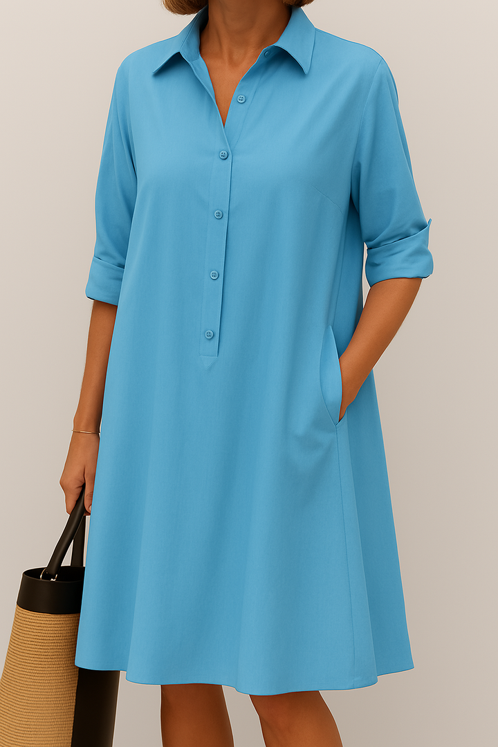 Nelly™ | Button Down Shirt Dress