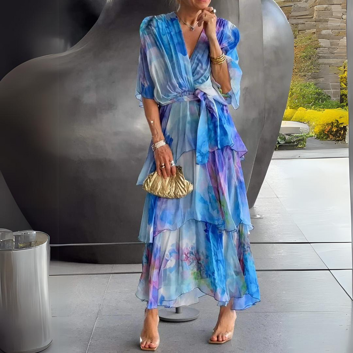 Diane™ | Stunning V-Neck Dress