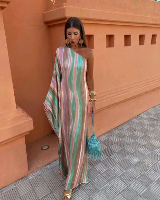 Lily™ | One-Shoulder Summer Dress