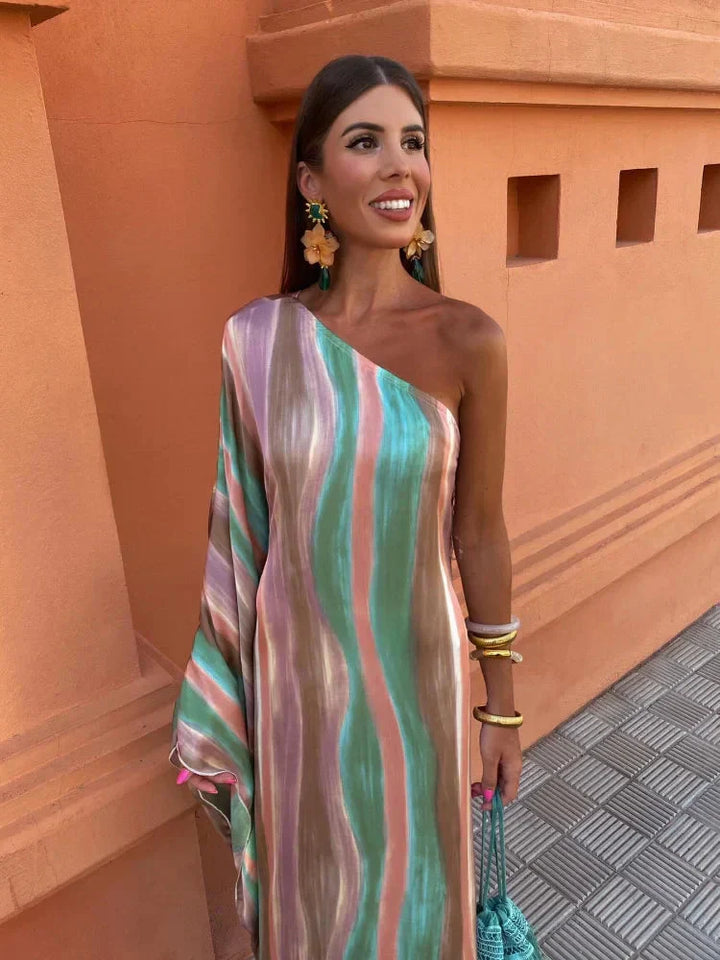 Lily™ | One-Shoulder Summer Dress