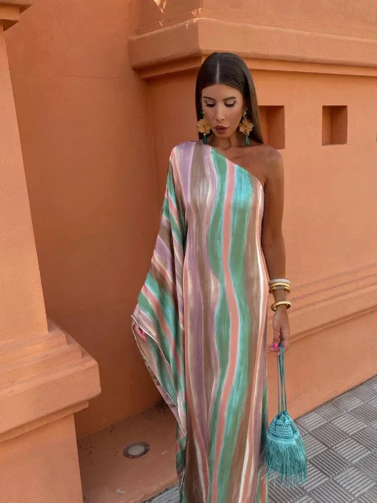 Lily™ | One-Shoulder Summer Dress