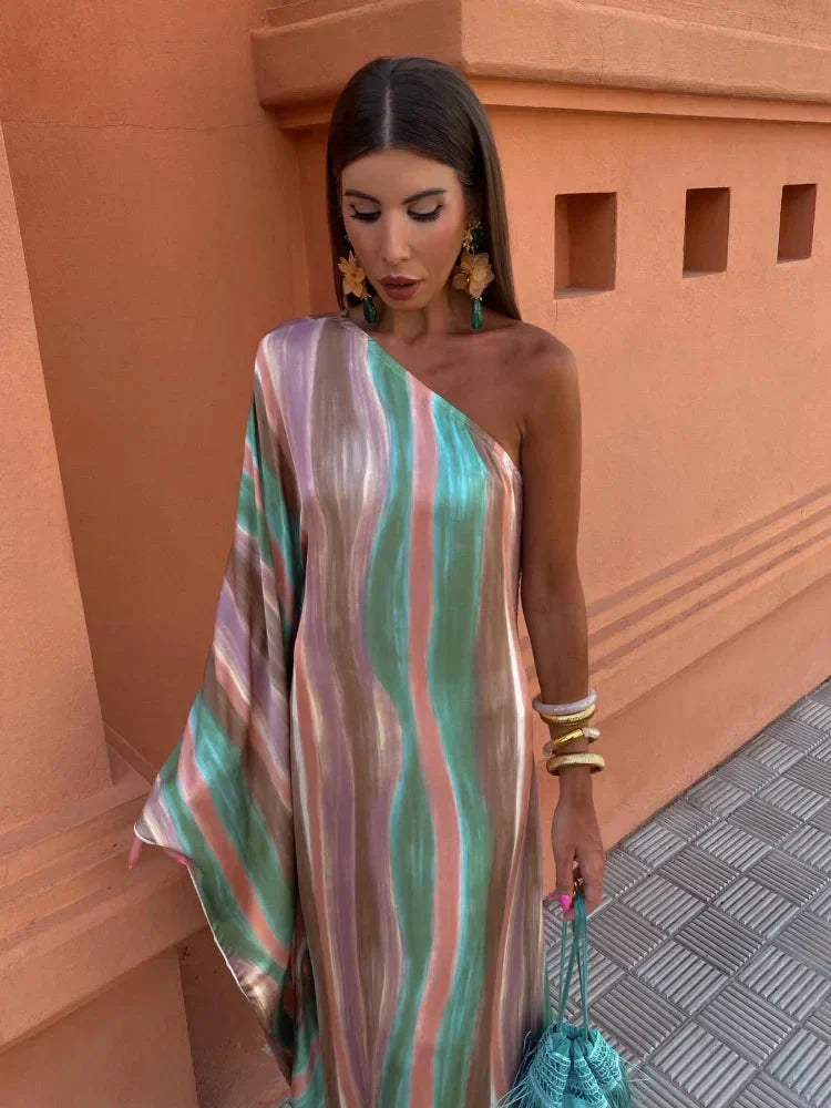 Lily™ | One-Shoulder Summer Dress
