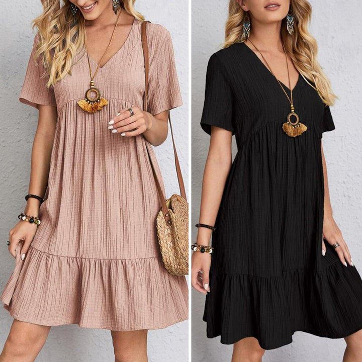 Penelope™ | Elegant Dress with Belly Covering