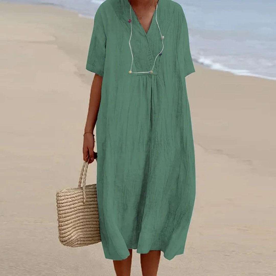 Sylvia™ | Relaxed Fit Midi Dress
