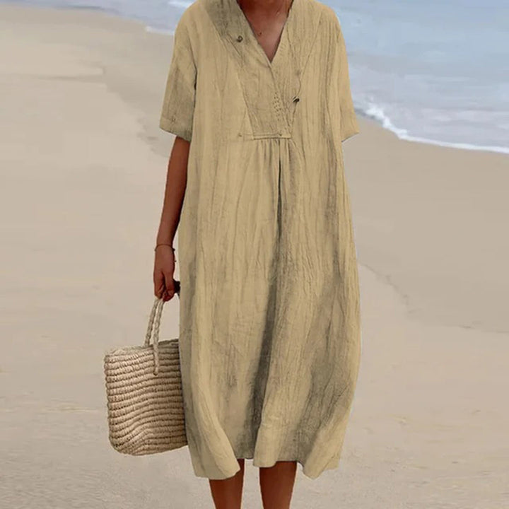 Sylvia™ | Relaxed Fit Midi Dress