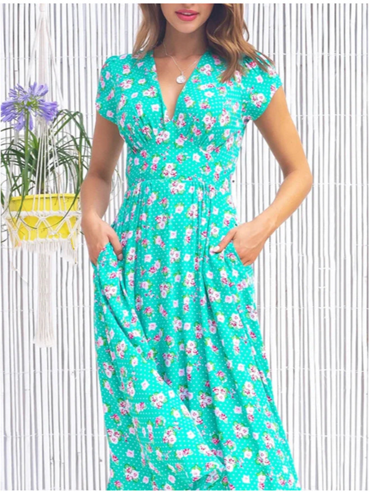 Kerensa™ | Button-Front Midi Dress