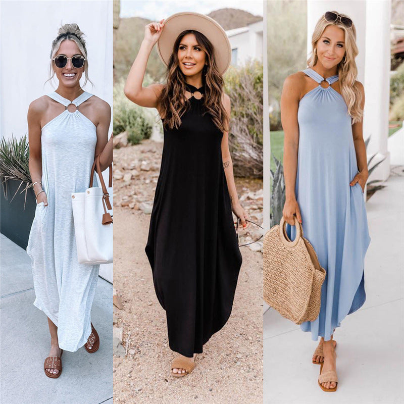 Claire™ | Halter Neck Dress