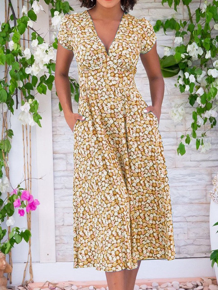Kerensa™ | Button-Front Midi Dress