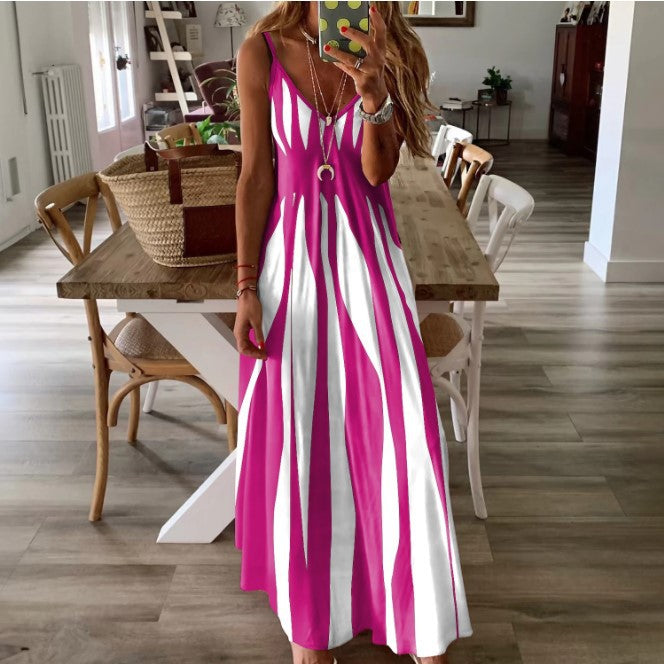 Maeve™ | Striped Long Dress