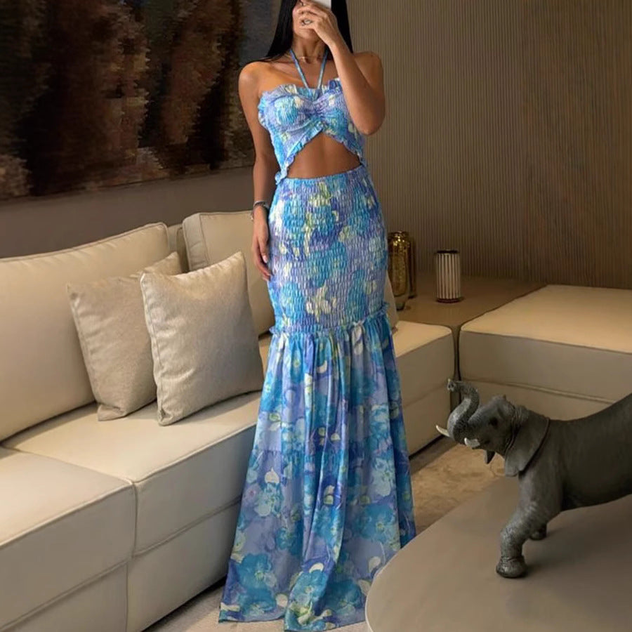 Emberlyn™ | Classy Ruffle Hem Mermaid Dress