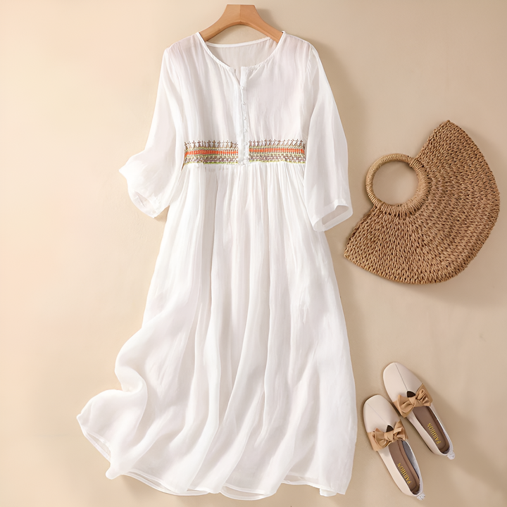 Maya™ | Embroidered Dress