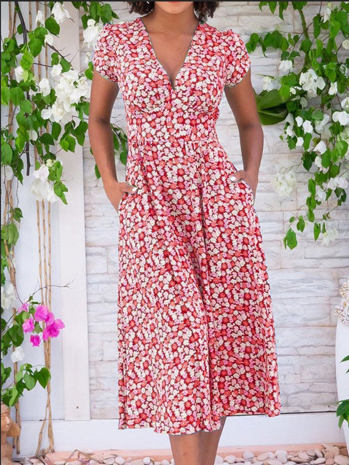 Kerensa™ | Button-Front Midi Dress