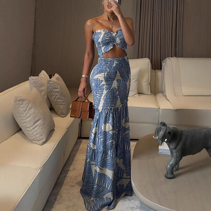 Emberlyn™ | Classy Ruffle Hem Mermaid Dress
