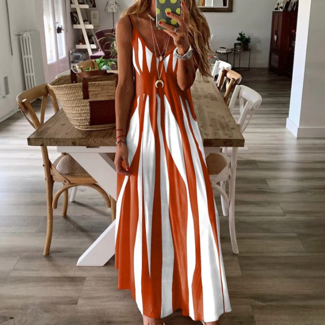 Maeve™ | Striped Long Dress