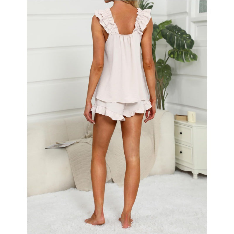 Nicolette™ | Ruffle Trim Lounge Set