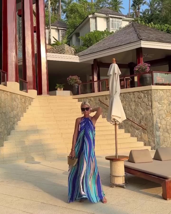 Jannah™ | Halter Long Dress