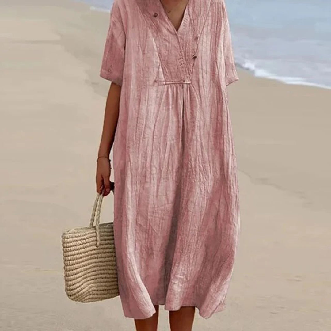 Sylvia™ | Relaxed Fit Midi Dress