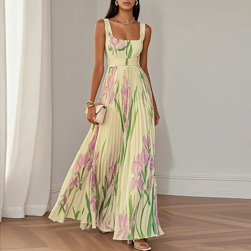 Aileen | Elegant Floral Maxi Dress