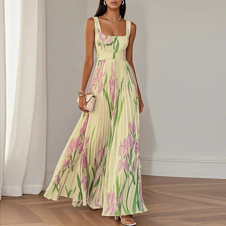 Aileen | Elegant Floral Maxi Dress