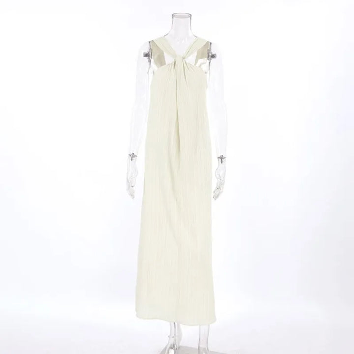 Annie™ | Halter Neck Long Dress