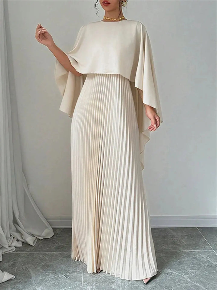 Anastasia | Elegant Bat Sleeve Dress