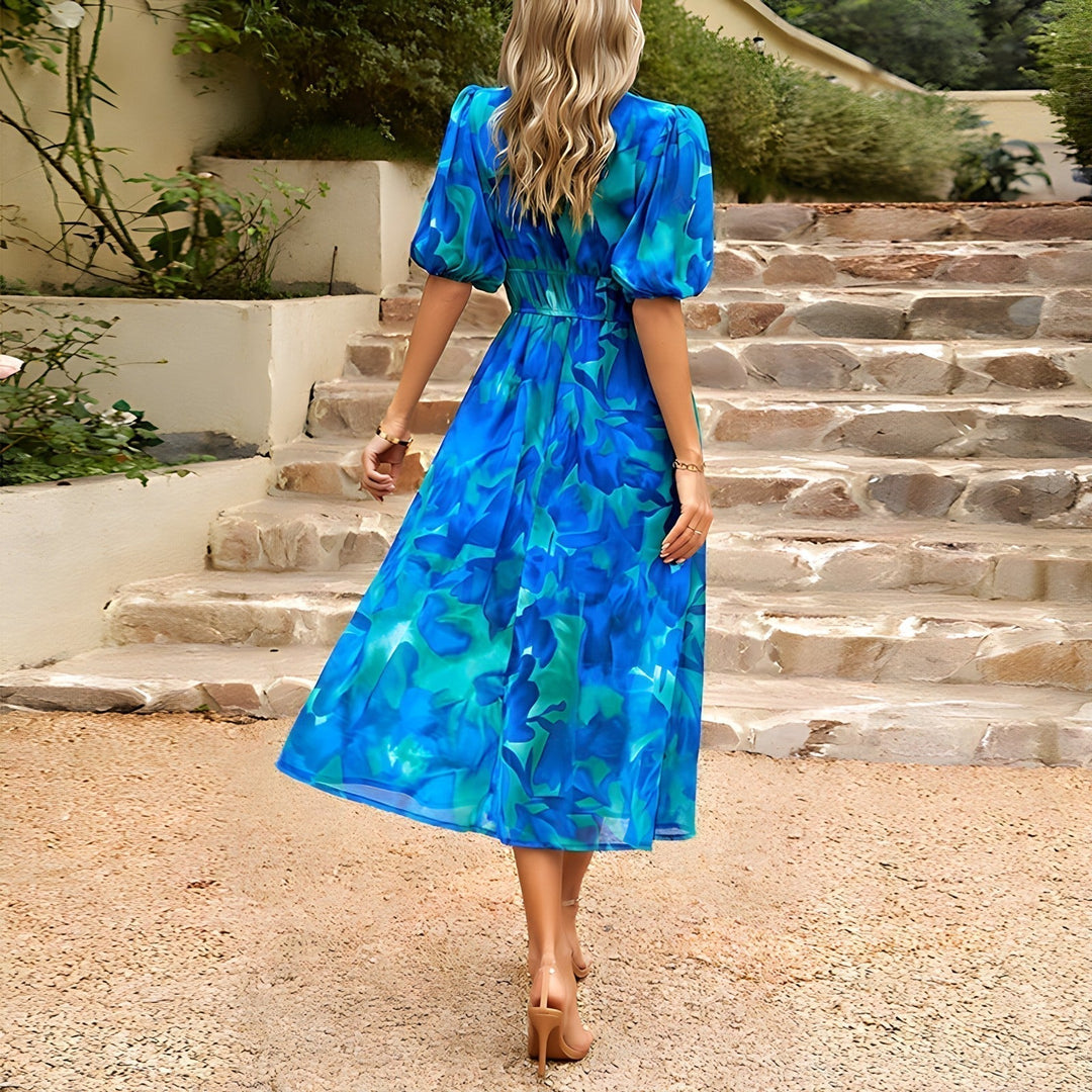 Keira™ | Elegant V-Neck Dress