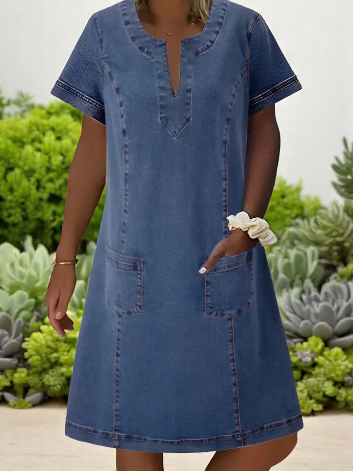 Zia™ | Casual Denim-Style Dress