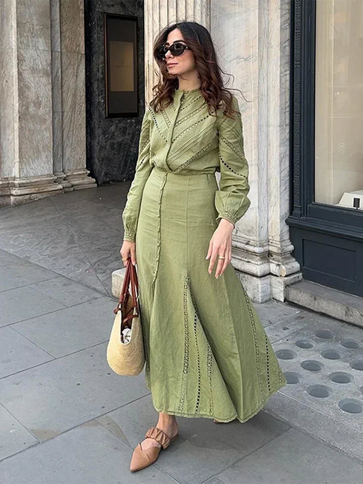 Amayra| Full Sleeve Shirt Suit Outfits