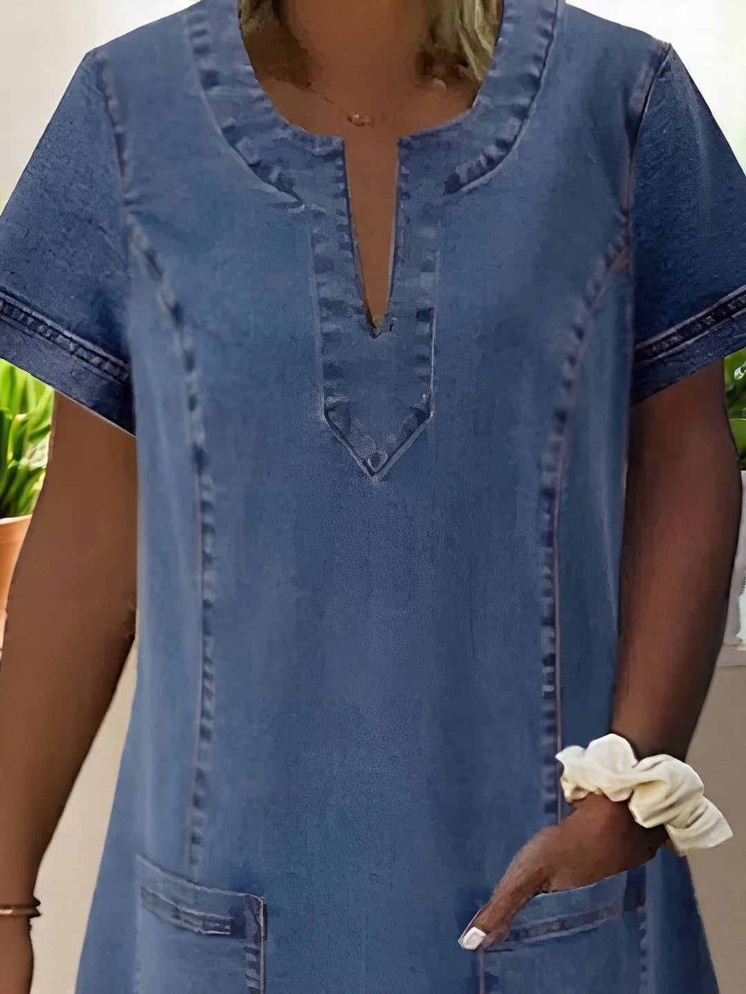 Zia™ | Casual Denim-Style Dress