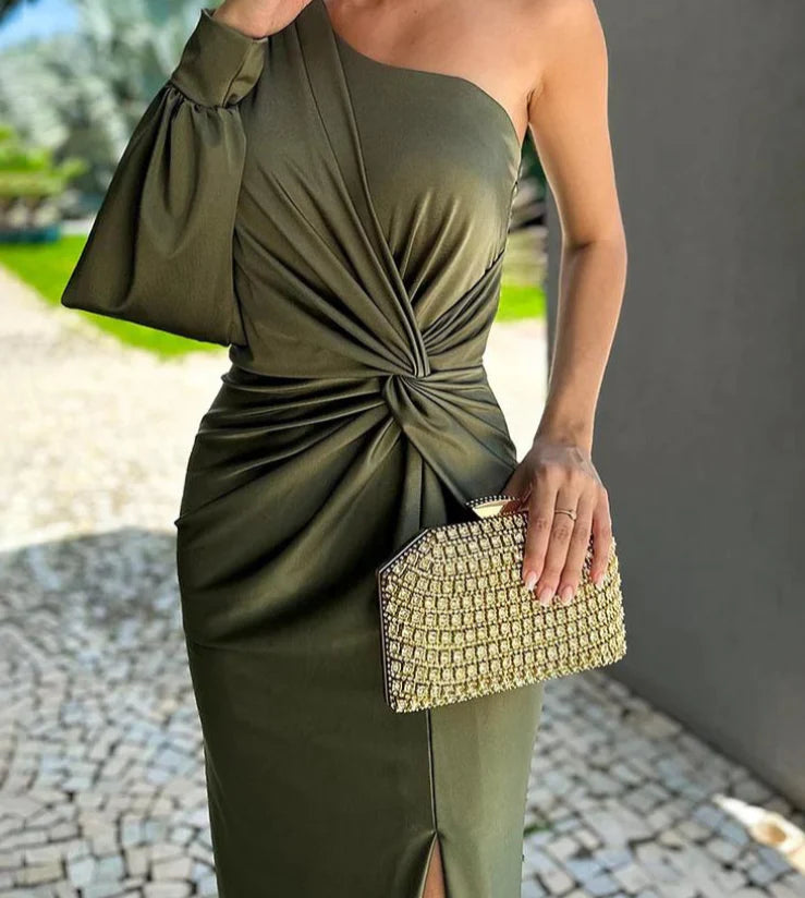 Amabel - Luxury One Shoulder Long Dress